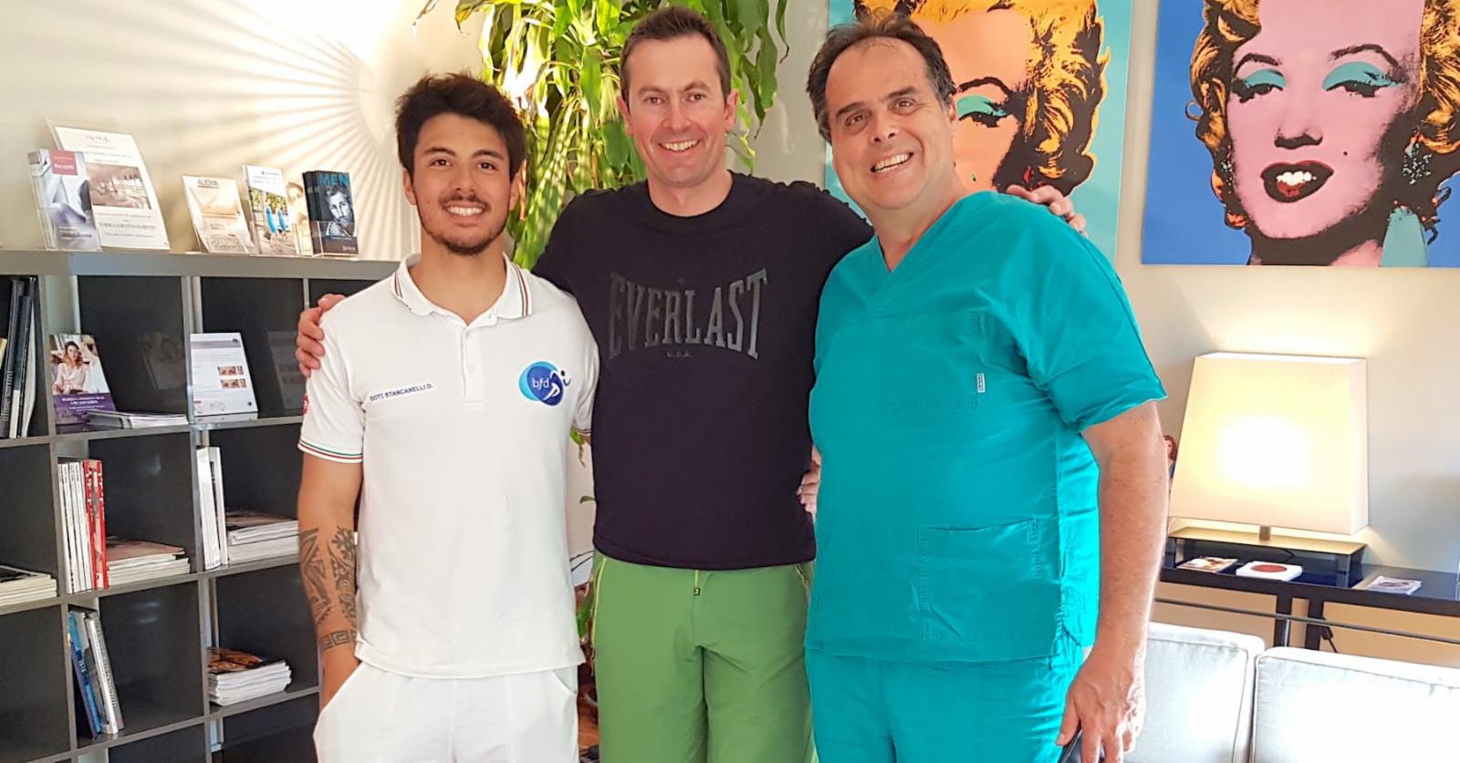 Simone Origone: l'uomo più veloce del mondo ha scelto il Lipogems